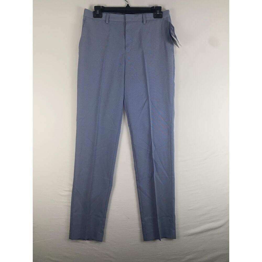 Haggar Dress Pants Boys 20 Light Blue Smart Wash Suit Separates Formal Stretch